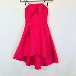 Elegant Pink Midi Dress